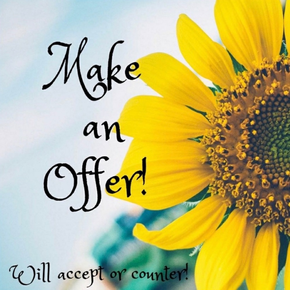 Offers are always welcome!